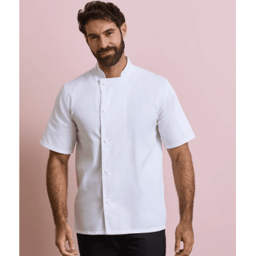 Premier Essential Short Sleeve Chefs Jacket