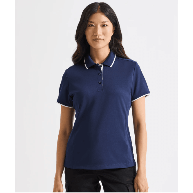 Premier  Ladies Contrast Coolchecker® Piqué Polo Shirt