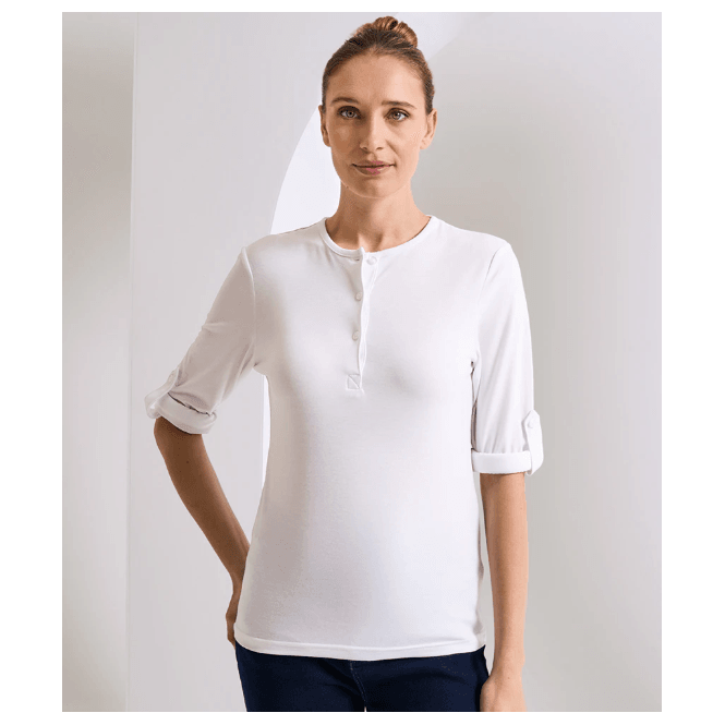 Premier  Ladies Long John Roll Sleeve T-Shirt