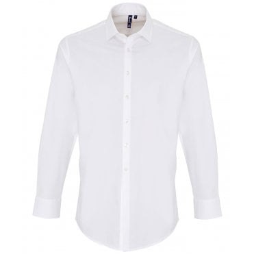 Premier Long Sleeve Stretch Fit Poplin Shirt