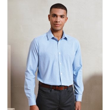 Premier Micro Check Long Sleeve Shirt