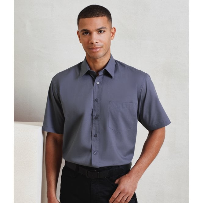 Premier  Poplin Short Sleeve Shirt