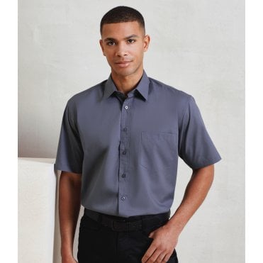 Premier Poplin Short Sleeve Shirt