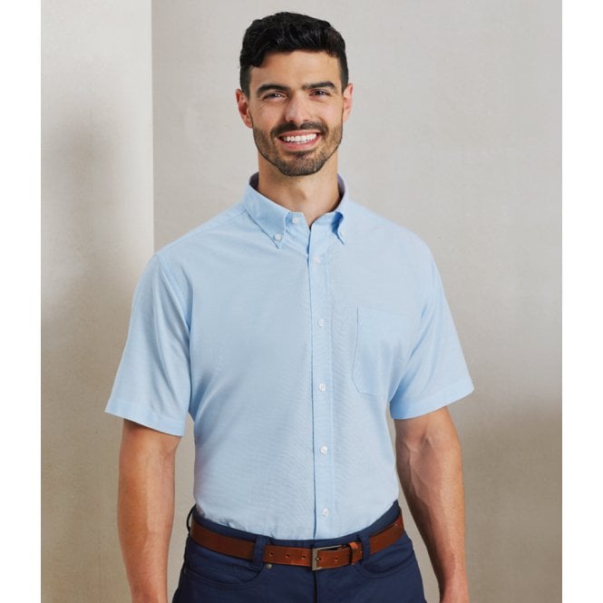 Premier  Signature Short Sleeve Oxford Shirt