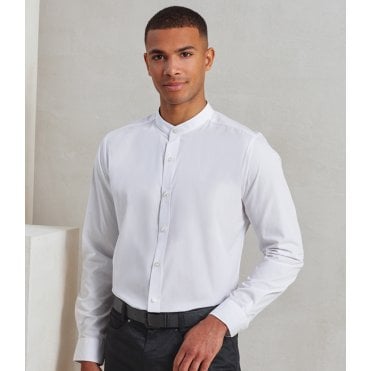 Premier Unisex Long Sleeve Grandad Shirt