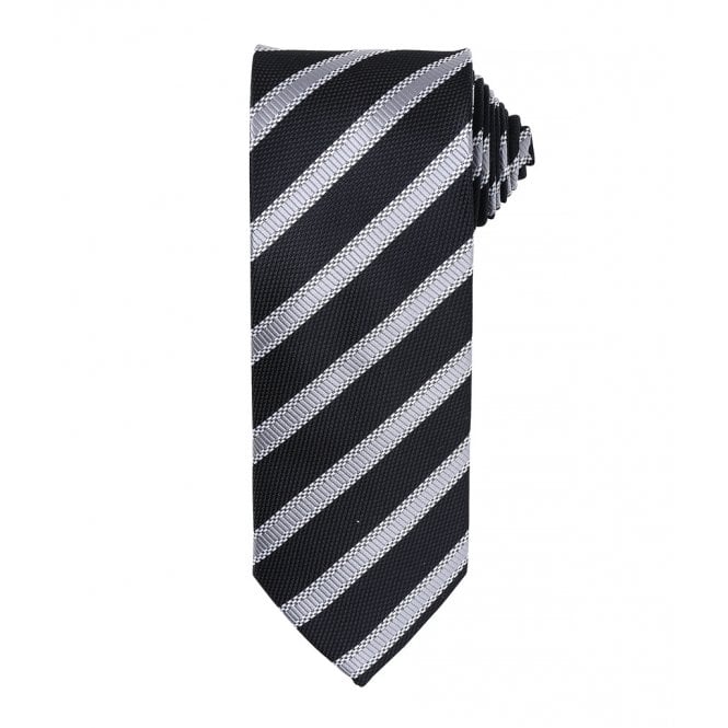 Premier  Waffle Stripe Tie
