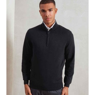 Premier Zip Neck Sweater