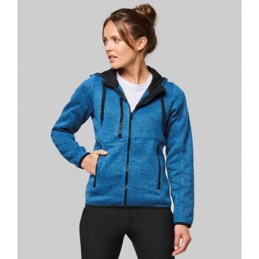 Proact Ladies Heather Hooded Jacket