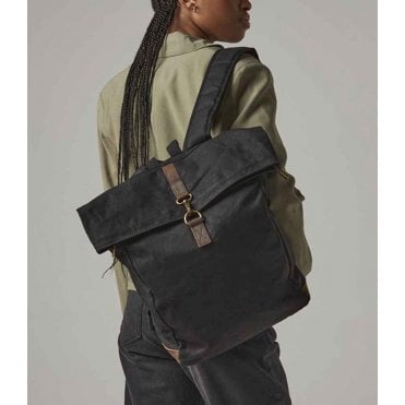 Quadra Heritage Waxed Canvas Backpack