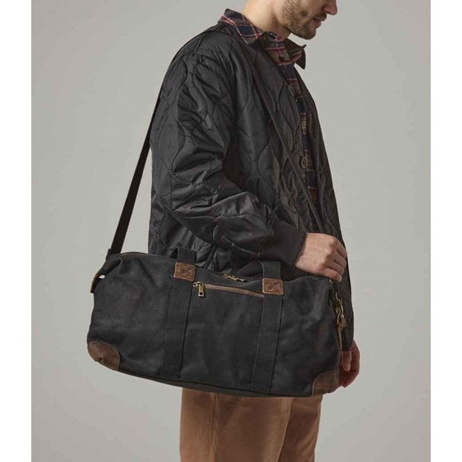 Quadra  Heritage Waxed Canvas Holdall