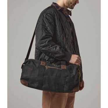Quadra Heritage Waxed Canvas Holdall