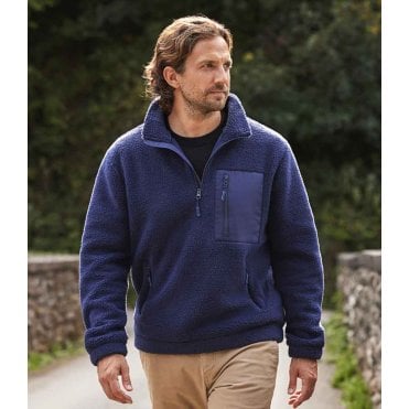 Ravine Unisex 1/4 Zip Borg Fleece