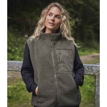 Ravine Unisex Borg Fleece Gilet