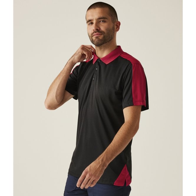 Regatta  Contrast Quick Wicking Piqué Polo Shirt
