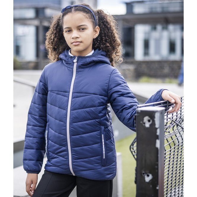 Regatta  Kids Loftlite Hooded Baffle Jacket