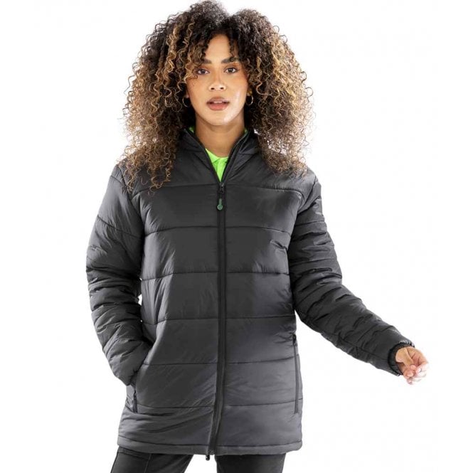 Result Recycled Result Genuine Recycled Hooded Padded Parka Jacket