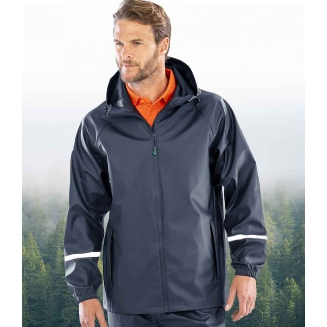 Result Recycled  Prism PU Waterproof Jacket