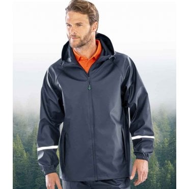 Result Recycled Prism PU Waterproof Jacket