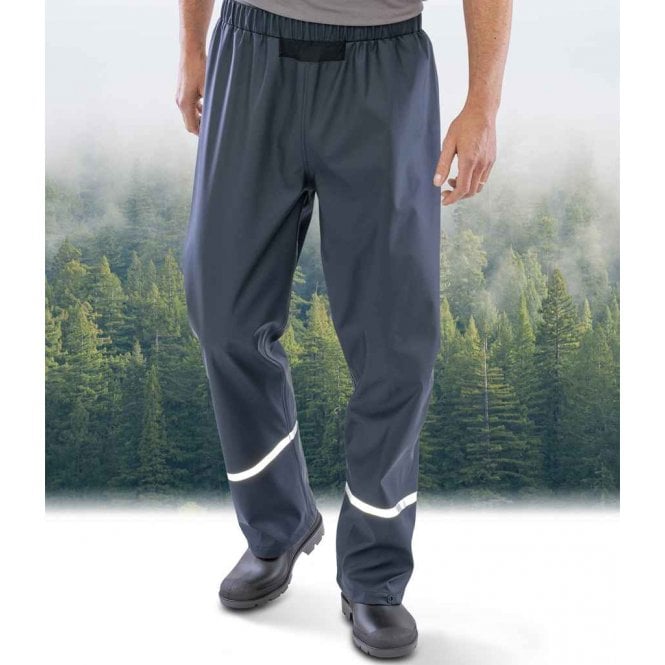 Result Recycled  Prism PU Waterproof Trousers