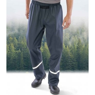 Result Recycled Prism PU Waterproof Trousers