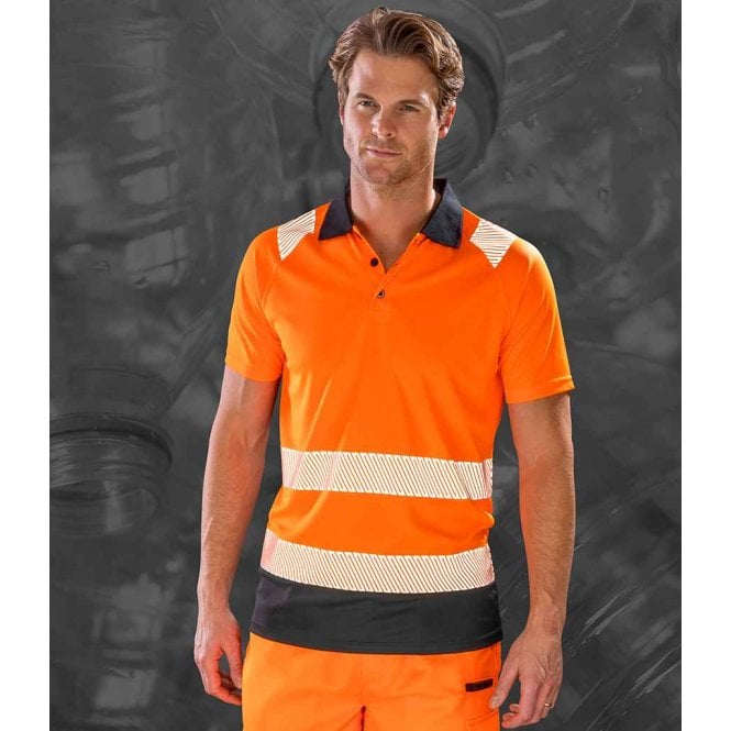 Result Recycled Result Genuine Recycled Safety Polo Shirt