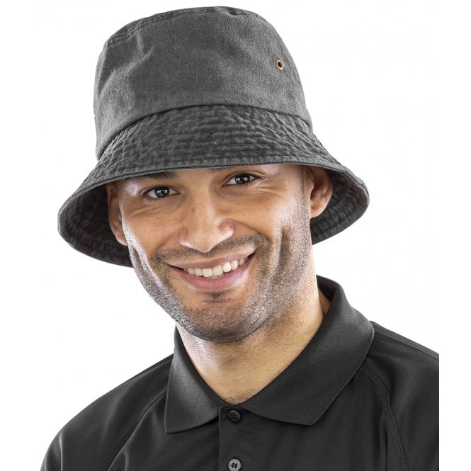 Result Headwear Result Cotton Vintage Bucket Hat