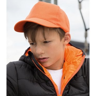 Result Kids Boston 5 Panel Printers Cap