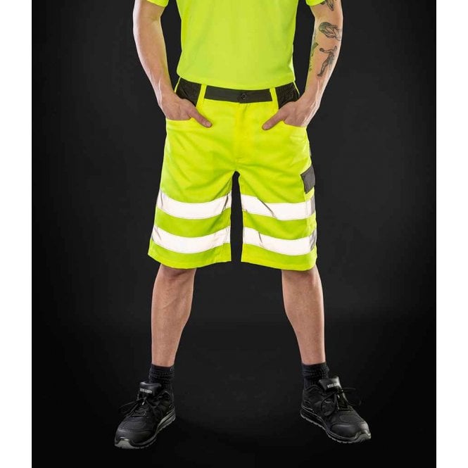 Result Safe-Guard  Hi-Vis Cargo Shorts