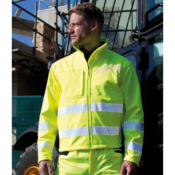 Result Safe-Guard  Hi-Vis Soft Shell Jacket