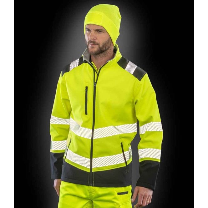 Result Safe-Guard  Printable Ripstop Safety Soft Shell Jacket