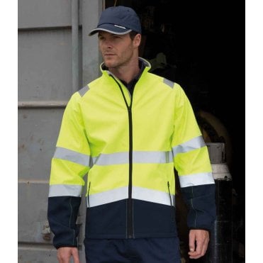 Result Safe-Guard Printable Safety Soft Shell Jacket
