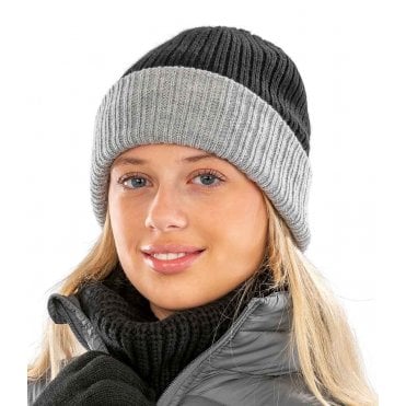 Result Double Layer Knitted Hat