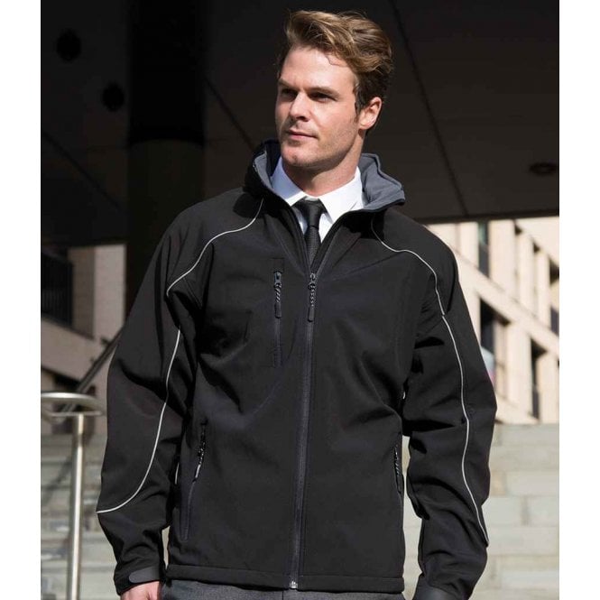 Result Work-Guard  Hooded Soft Shell Jacket