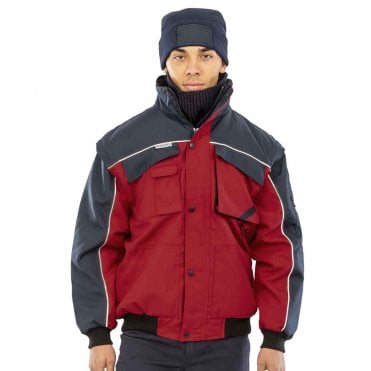 Result Work-Guard Zip Sleeve Heavy Duty Jacket