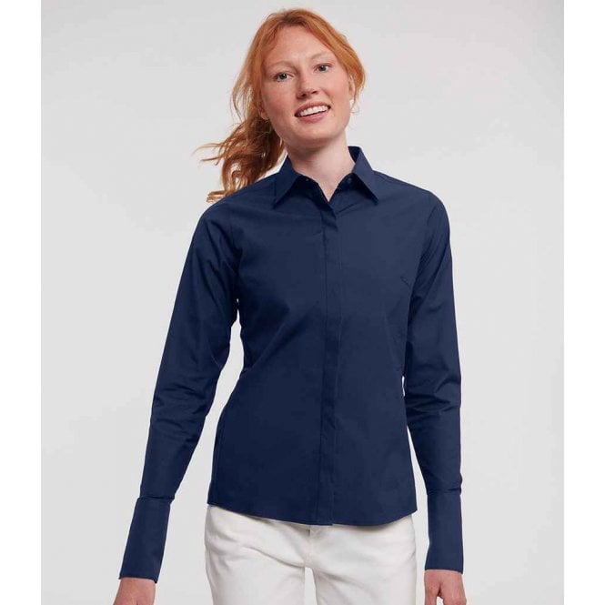 Russell Collection  Ladies Ultimate Stretch Shirt