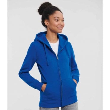 Russell Ladies Authentic Zipped Hooded Sweatshirt