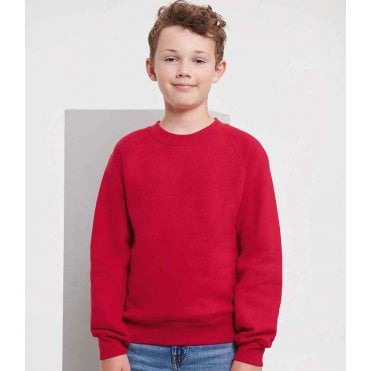 Russell Schoolgear Kids Raglan Sweatshirt