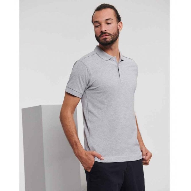 Russell  Stretch Piqué Polo Shirt