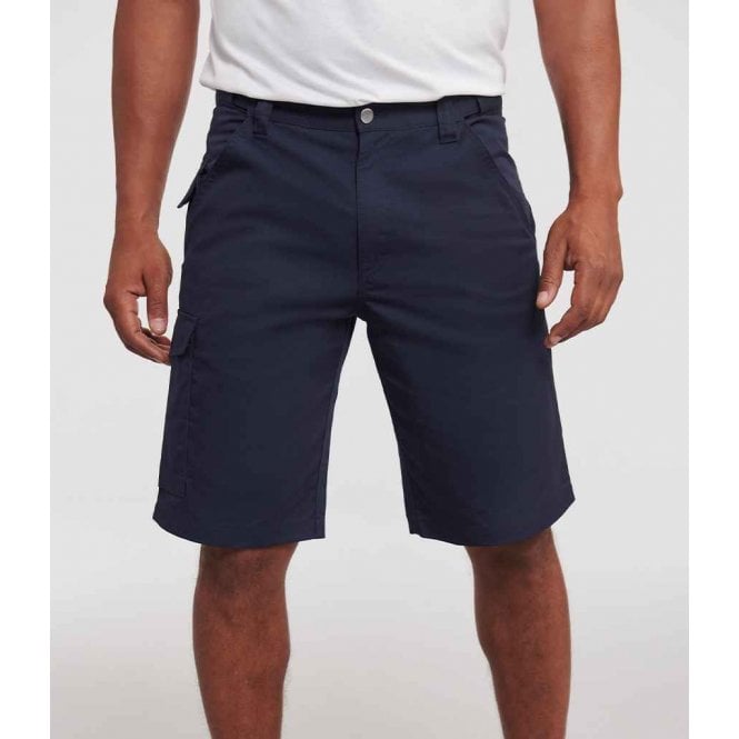Russell  Workwear Poly/Cotton Shorts