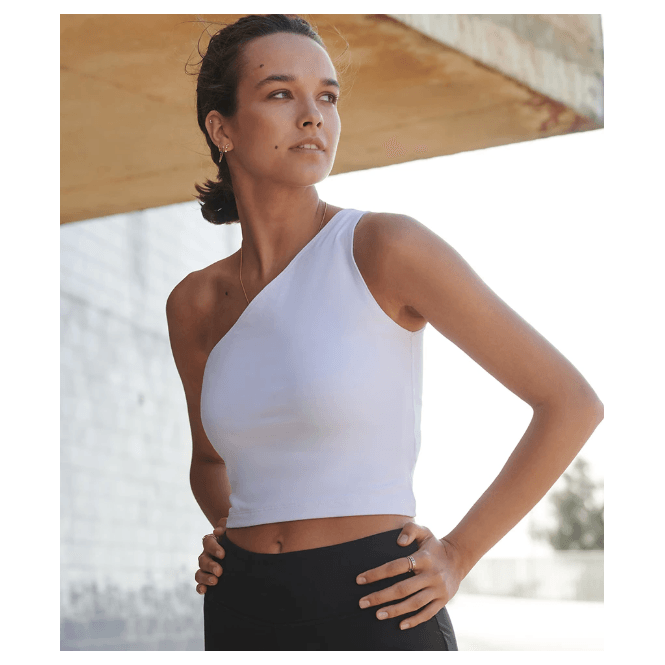 SF Clothing  Ladies One Shoulder Top