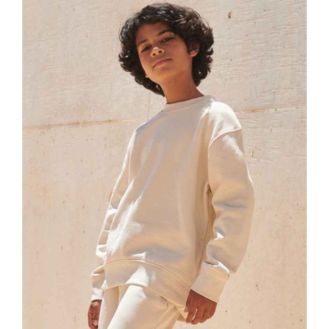 SF Clothing SF Kids Sustainable Curved Hem Sweatshirt