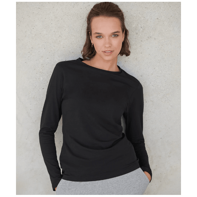 SF Clothing SF Ladies Feel Good Long-Sleeve Stretch T-Shirt