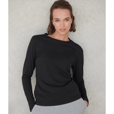 SF Ladies Feel Good Long-Sleeve Stretch T-Shirt