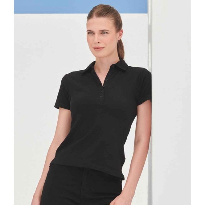 SF Clothing SF Ladies Stretch Piqué Polo Shirt