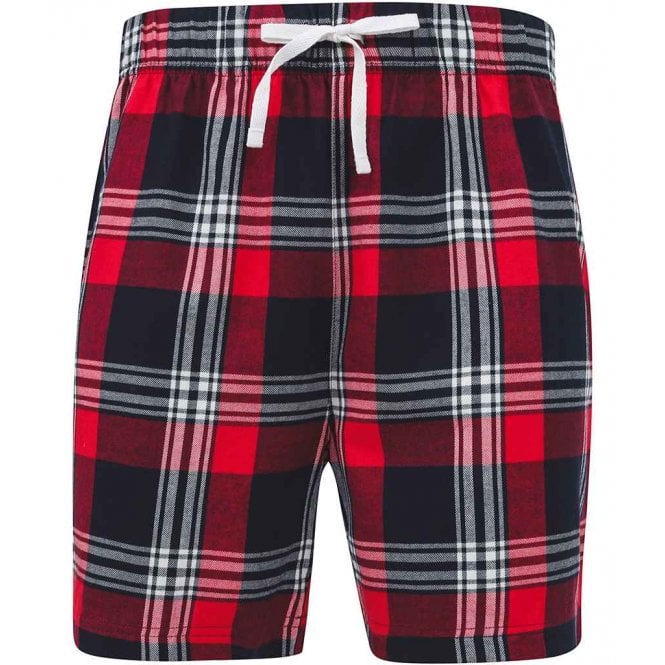 SF Clothing SF Men Tartan Lounge Shorts