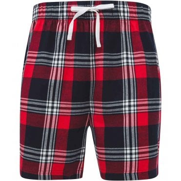 SF Men Tartan Lounge Shorts