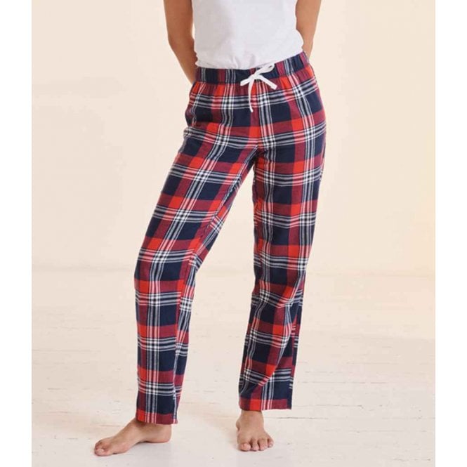 SF Clothing SF Ladies Tartan Lounge Pants