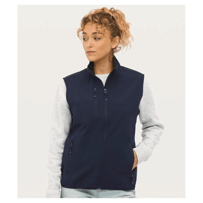SOL'S  Ladies Falcon Recycled Soft Shell Bodywarmer