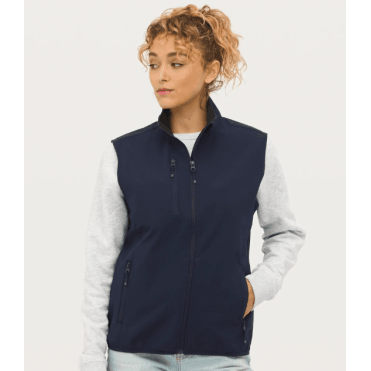 SOL'S Ladies Falcon Recycled Soft Shell Bodywarmer