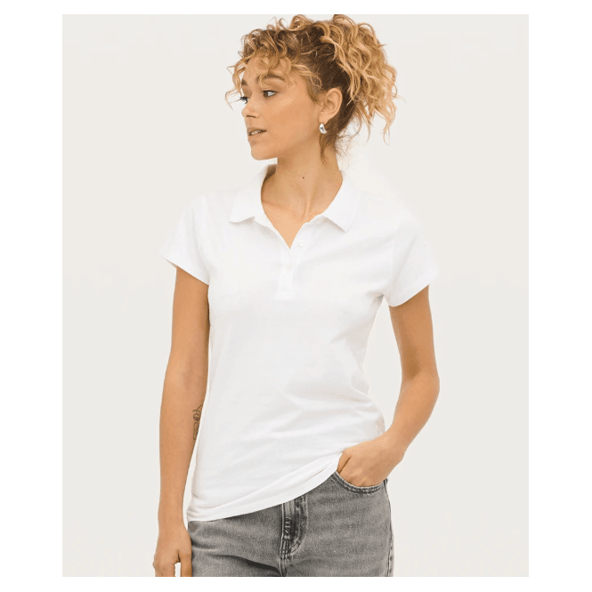 SOL'S  Ladies Prescott Cotton Jersey Polo Shirt